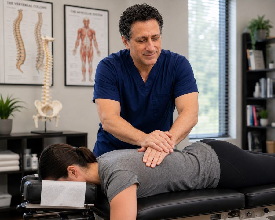 Chiropractic adjustment
